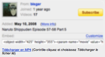 Bloc info YouTube MP4